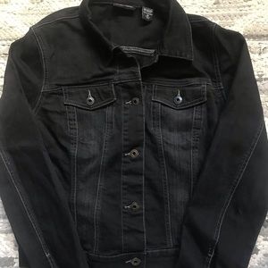 New York & Company black denim jacket